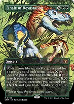 Finale of Devastation (CMM-700) - mythic (Borderless) - Foil