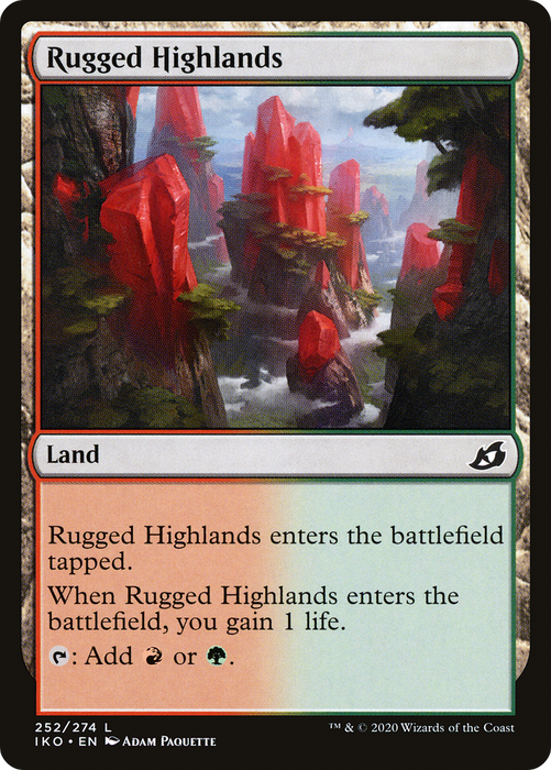 Rugged Highlands (IKO-252) - common - Foil