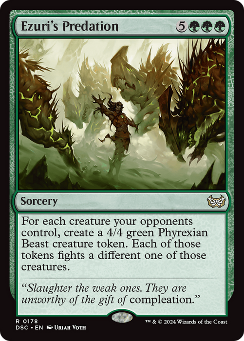 Ezuri's Predation (DSC-178) - rare