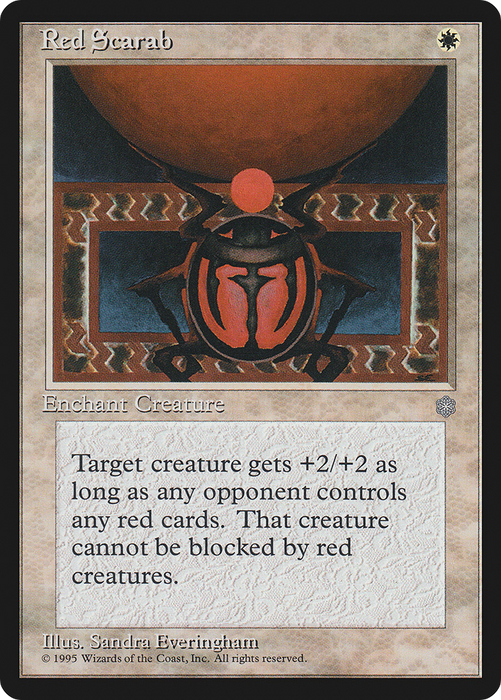 Red Scarab (ICE-049) - uncommon