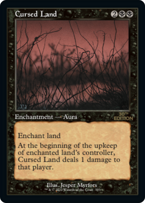 Cursed Land (30A-393) - uncommon
