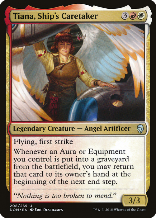 Tiana, Ship's Caretaker (DOM-208) - uncommon