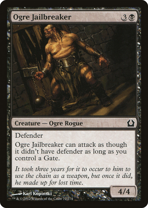 Ogre Jailbreaker (RTR-072) - common