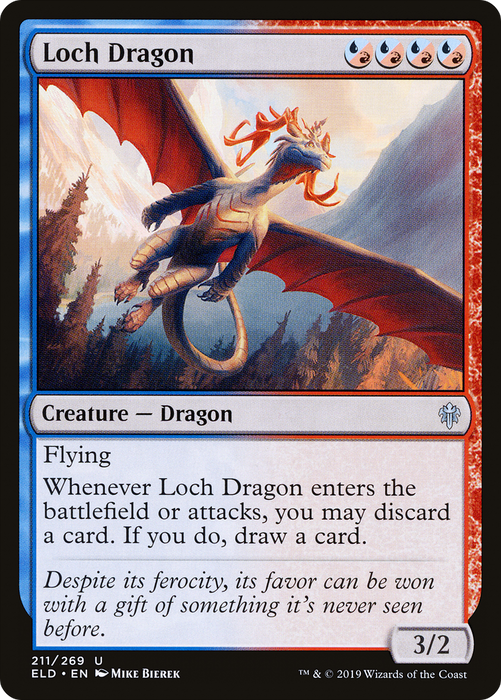 Loch Dragon (ELD-211) - uncommon - Foil