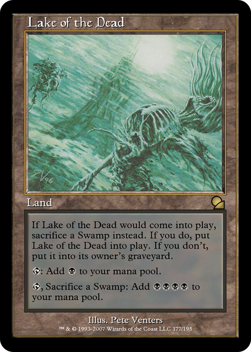 Lake of the Dead (ME1-177) - rare - Foil