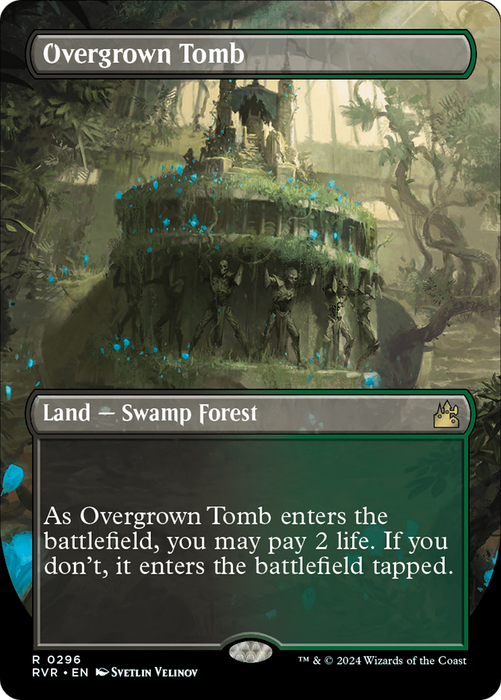 Overgrown Tomb (RVR-296) - rare (Borderless)