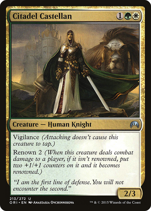 Citadel Castellan (ORI-213) - uncommon - Foil