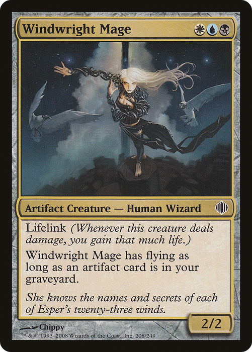 Windwright Mage (ALA-208) - common - Foil