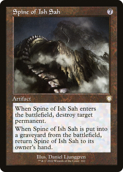 Spine of Ish Sah (BRC-162) - rare
