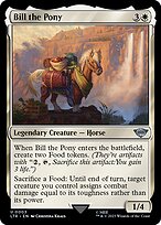 Bill the Pony (LTR-003) - uncommon