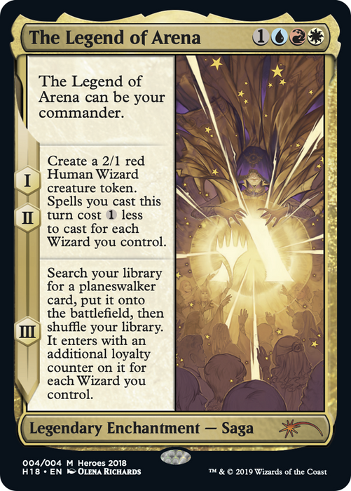 The Legend of Arena (HTR18-004) - mythic - Foil