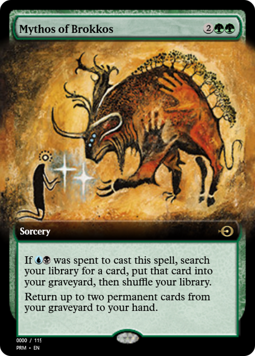 Mythos of Brokkos (PRM-80825) - rare - Foil
