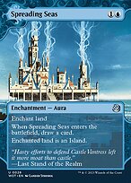Spreading Seas (WOT-026) - uncommon: (Showcase) (Borderless)