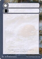 Double-Faced Substitute Card (SMID-007) - common (Borderless)