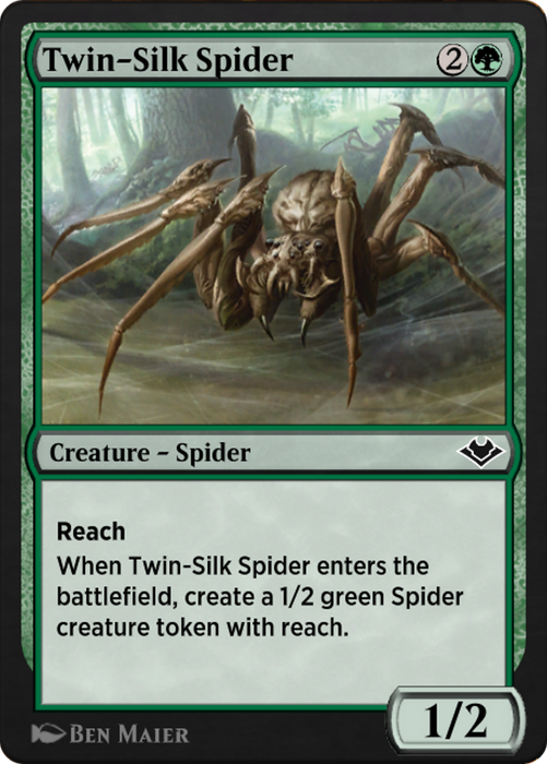 Twin-Silk Spider (J21-660) - common