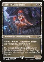 Spirited Companion (PPNEO-508) - common: (enchantment) - Foil