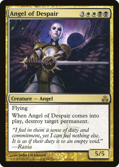 Angel of Despair (GPT-101) - rare