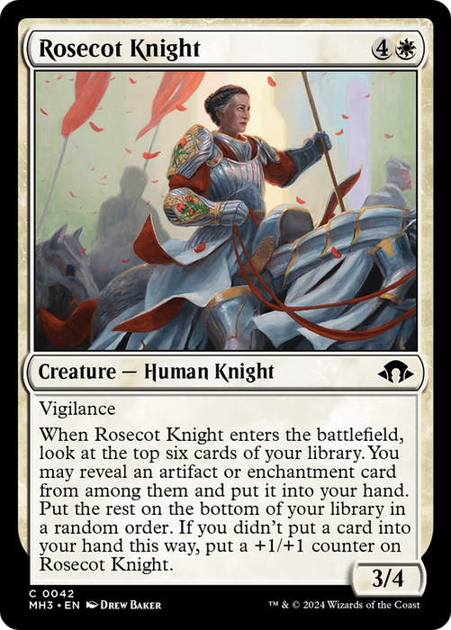 Rosecot Knight (MH3-042) - common