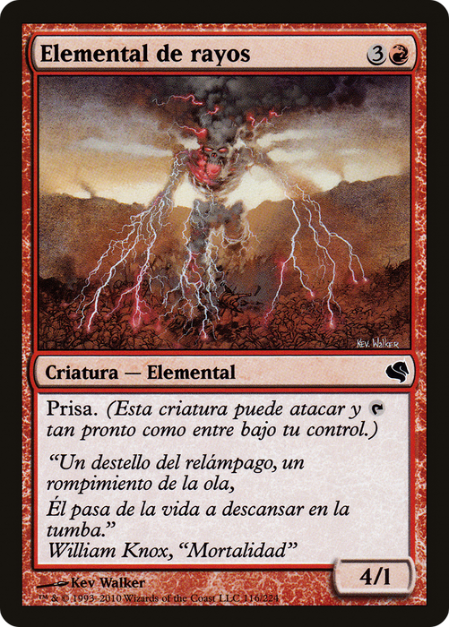 Lightning Elemental (PS11-116) - common