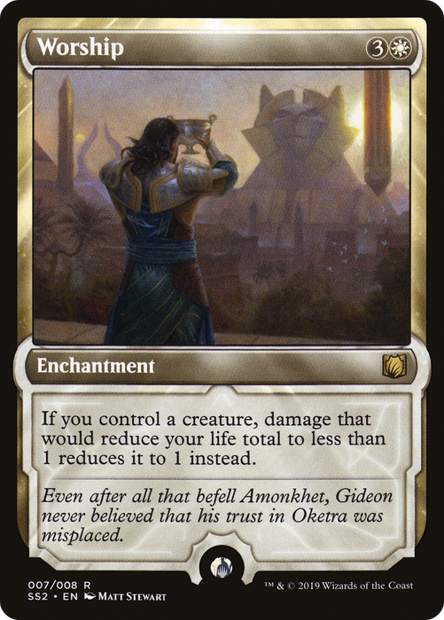Worship (SS2-007) - rare - Foil