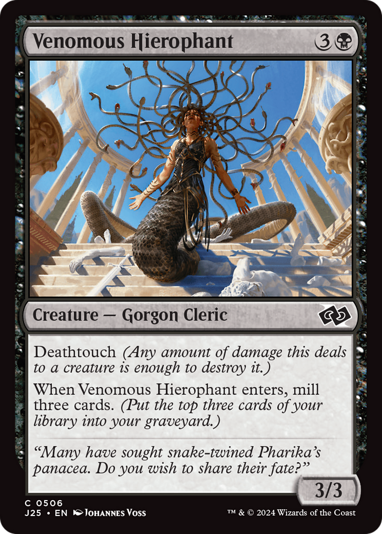 Venomous Hierophant (J25-506) - common
