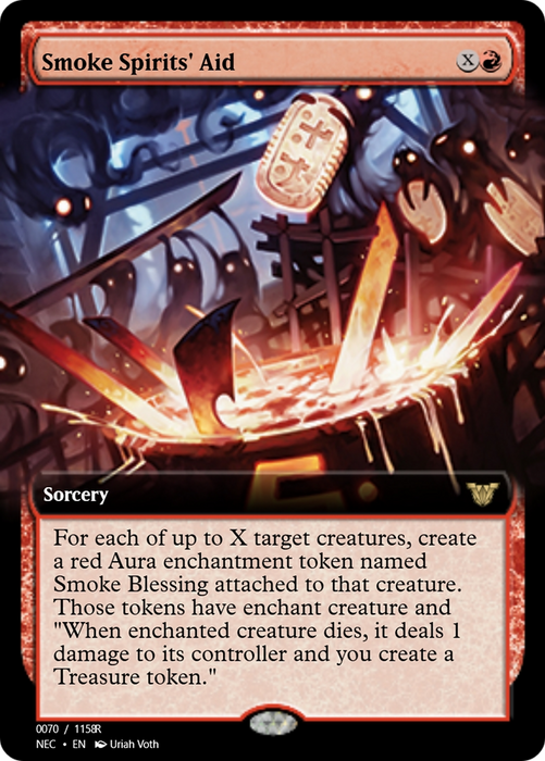 Smoke Spirits' Aid (PRM-98003) - rare - Foil