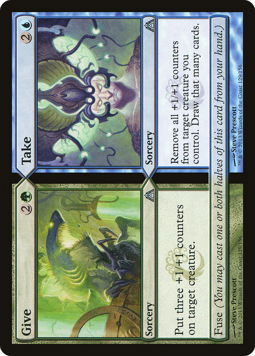 Give // Take (DGM-129) - uncommon - Foil