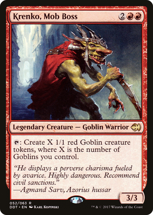 Krenko, Mob Boss (DDT-052) - rare