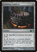 Bubbling Cauldron (M14-205) - uncommon - Foil