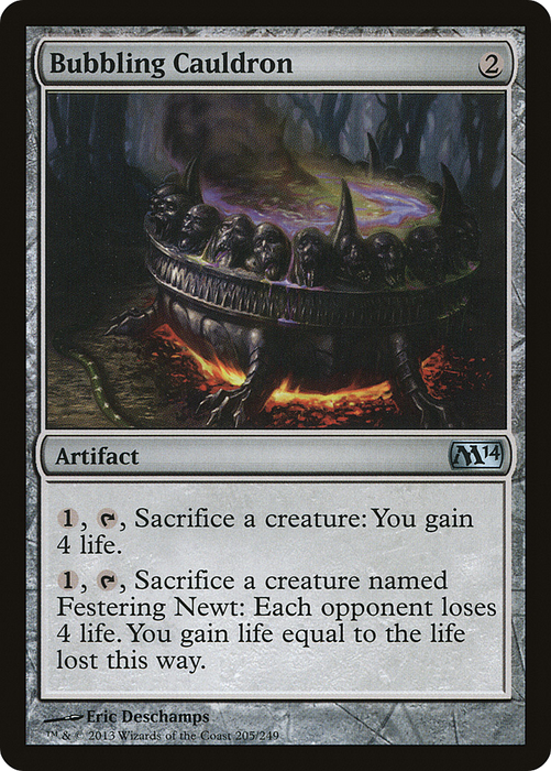 Bubbling Cauldron (M14-205) - uncommon