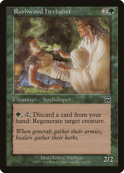 Rushwood Herbalist (MMQ-265) - common - Foil