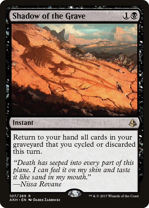 Shadow of the Grave (AKH-107) - rare