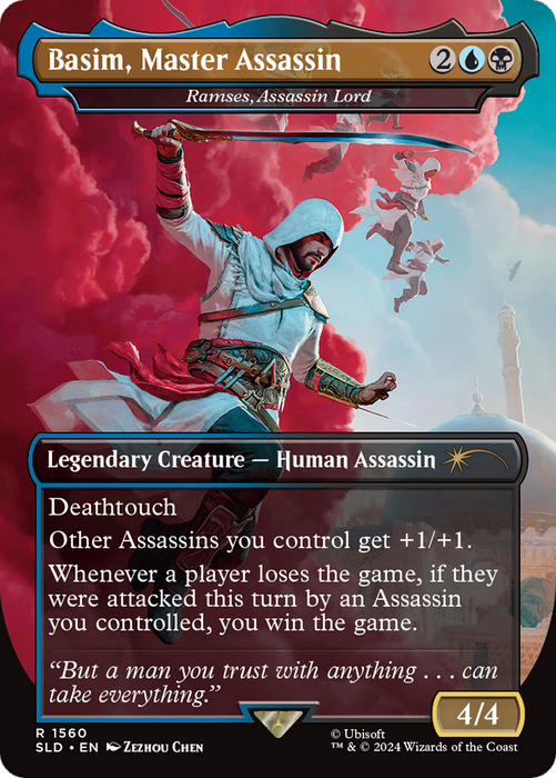 Ramses, Assassin Lord (SLD-1560) - rare / Basim, Master Assassin (Borderless)