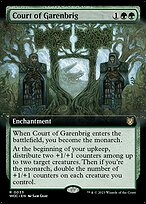 Court of Garenbrig (WOC-033) - rare: (Extended Art)