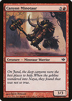 Canyon Minotaur (CON-060) - common - Foil