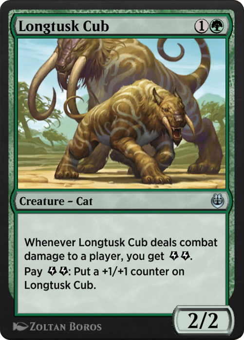 Longtusk Cub (KLR-167) - uncommon