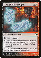 Fists of the Demigod (SHM-187) - common - Foil