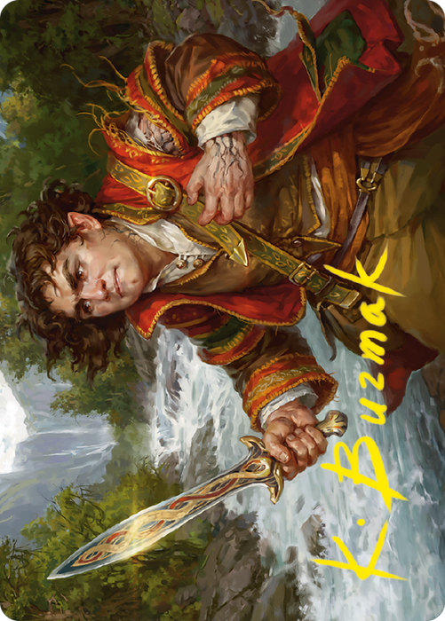 Frodo Baggins // Frodo Baggins (ALTR-016) - common (Borderless) - Foil
