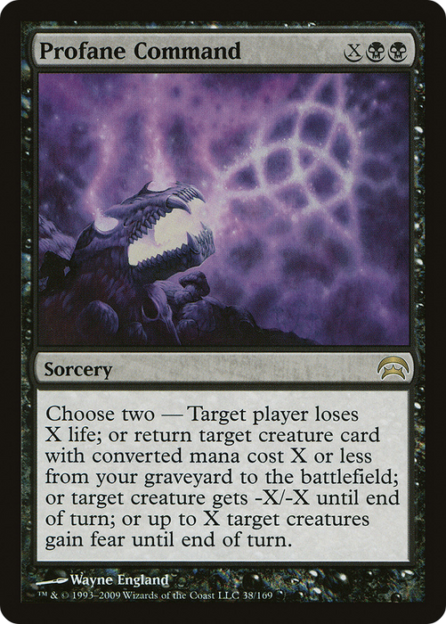 Profane Command (HOP-038) - rare