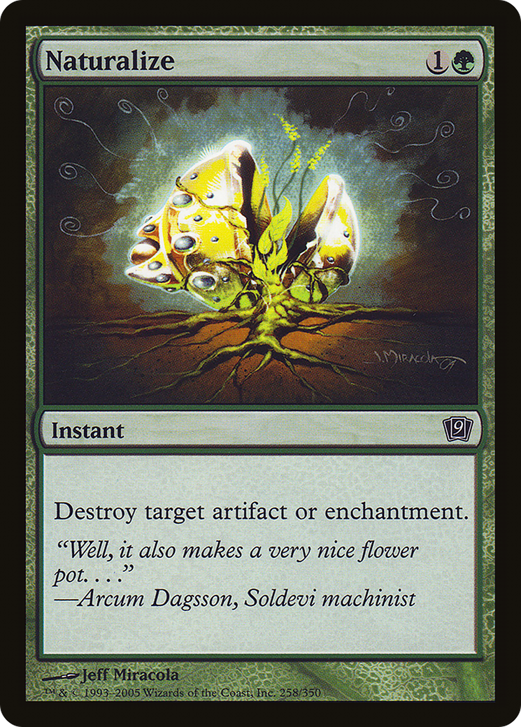 Naturalize (9ED-258★) - common - Foil