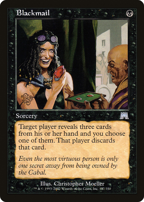Blackmail (ONS-127) - uncommon - Foil