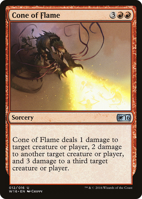 Cone of Flame (W16-012) - uncommon