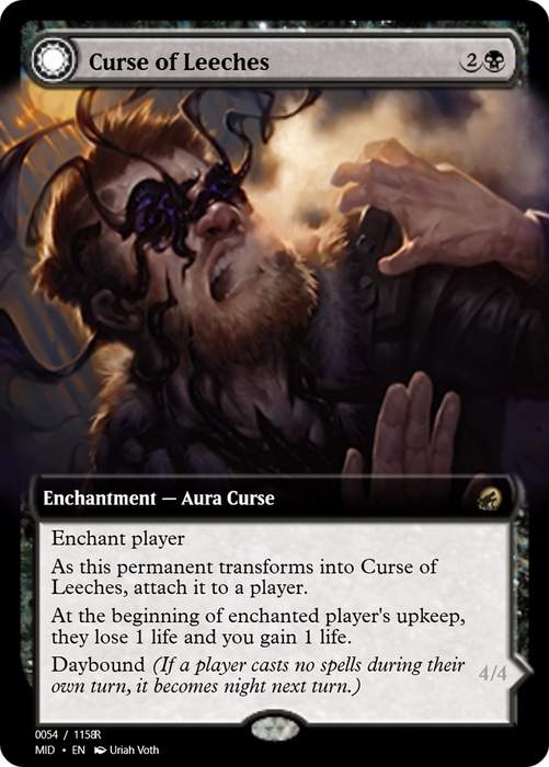 Curse of Leeches // Leeching Lurker (PRM-93988) - rare - Foil
