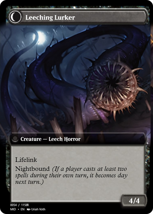 Curse of Leeches // Leeching Lurker (PRM-93988) - rare