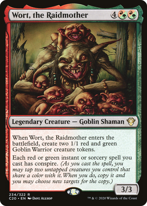 Wort, the Raidmother (C20-234) - rare