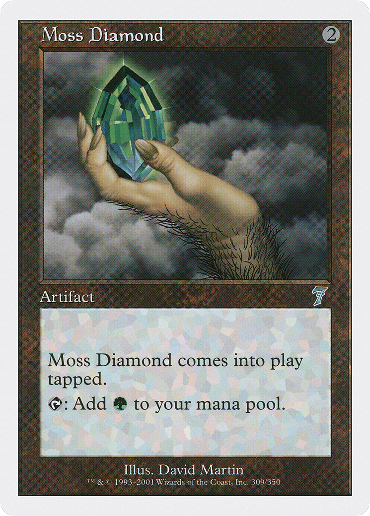 Moss Diamond (7ED-309) - uncommon