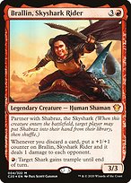 Brallin, Skyshark Rider (C20-004) - mythic