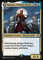 Rasaad, Dragon Monk (HBG-04U) - uncommon