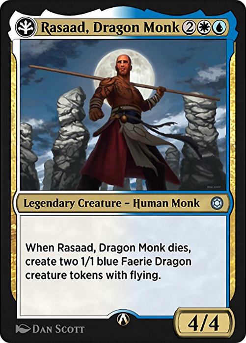 Rasaad, Dragon Monk (HBG-04U) - uncommon