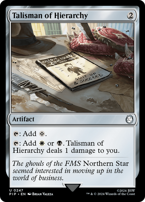 Talisman of Hierarchy (PIP-247) - uncommon - Foil